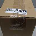 Leinuosen 6 Pcs Large Buffet Risers, 5.5 to 8 Inch Catering Dessert Table Risers Food Decorative Stands with hollow bottom for Catering Supplies, Party(Clear, Hexagonal)