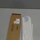 Stone Faucet Mat for Kitchen Sink  Diatomite Fast-Drying Stone Tray, Faucet Mat Sink Splash Guard, Decorative Sink Protector for Kitchen Bathroom Counter (Light Grey, 23.6''x3.9'')