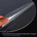 PATIKIL 11.8" Dia. Acrylic Circles, 2 Pack Round Clear Plastic Sheet Ornament Cake Disk Transparent Blank Sign Decoration for Crafting Painting DIY Christmas