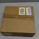 SIDIQI Design Glass Soap Dispenser Set of 2 with Plastic Pumps, Bamboo Tray, Brush & Labels - Ideal for Bathroom & Kitchen Countertop - 500ml/17 Oz