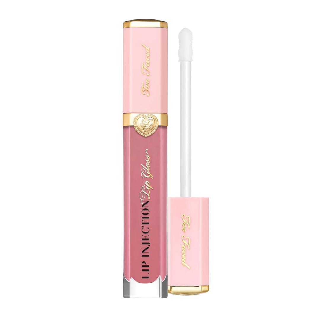 Too Faced Lip Injection Power Plumping Lip Gloss | Hydrating, High-Shine Gloss | Vitamins A + E | 0.22 Fl Oz