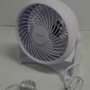Honeywell HT-904 TurboForce Tabletop Air Circulator Fan, Small, White  Quiet Personal Fan for Home or Office, 3 Speeds and 90 Degree Pivoting Head