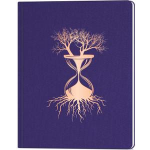 Skyline End of Life Planner  Emergency File Notebook for Important Information & Final Wishes  When I Die Beneficiary Book Organizer (Purple) (7.7" x 9.2")