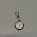 balacoo Pocket Watch Clip On, Pocket Watch with Key Buckle Portable Necklace Hanging Decorative