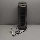 Lasko Oscillating Digital Ceramic Tower Heater for Home with Adjustable Thermostat, Timer and Remote Control, 23 Inches, 1500W, Silver, 755320, 8.5L x 7.25W x 23H, Silver