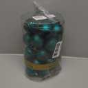 KI Store Dark Teal Christmas Balls 20pcs 3.15-Inch Christmas Tree Decoration Ornaments for Xmas Tree Holiday Wreath Garland Decor Ornaments Hooks Included