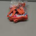 KUNN 5 Gallon Organizer 18-Pocket Tool Bag with Hangable Handle, Heavy-Duty Garden Tool Organizer Bag for Gardening Tools, Fits 3.5-5 Gal Buckets, Includes Comfort Grip Pad, Red