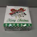 6 Inch x 12 Counts Red Velvet Ribbon Bow with Golden Back Curly Bows for Gift Wrapping, Wedding, Baby Shower, Self Adhesive Valentine Bows for Presents, Baskets, Wine Bottles, Treat Bags