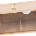 Cockatiel Nesting Box Outdoor Birdhouse View Window Acrylic and Wood Bird House Kit for Birds