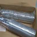 VITEVER [100 Sets - 24oz] Plastic Cups with Lids and Straws, Disposable Cups for Iced Coffee, Smoothie, Milkshake, Cold Drinks - Clear