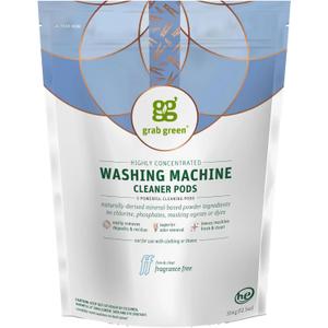 Grab Green Washing Machine Cleaner Pods - Fragrance Free, 5 Cleaning Pods