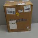 FEMILA Exterior Wall Sconce,2 Packs Outdoor Waterproof Wall Lights Fixture,E26 Socket Wall Lantern for Porch,Anti-Rust Matte Black Finish with Seeded Glass Lampshade,4FD54B-2PK BK