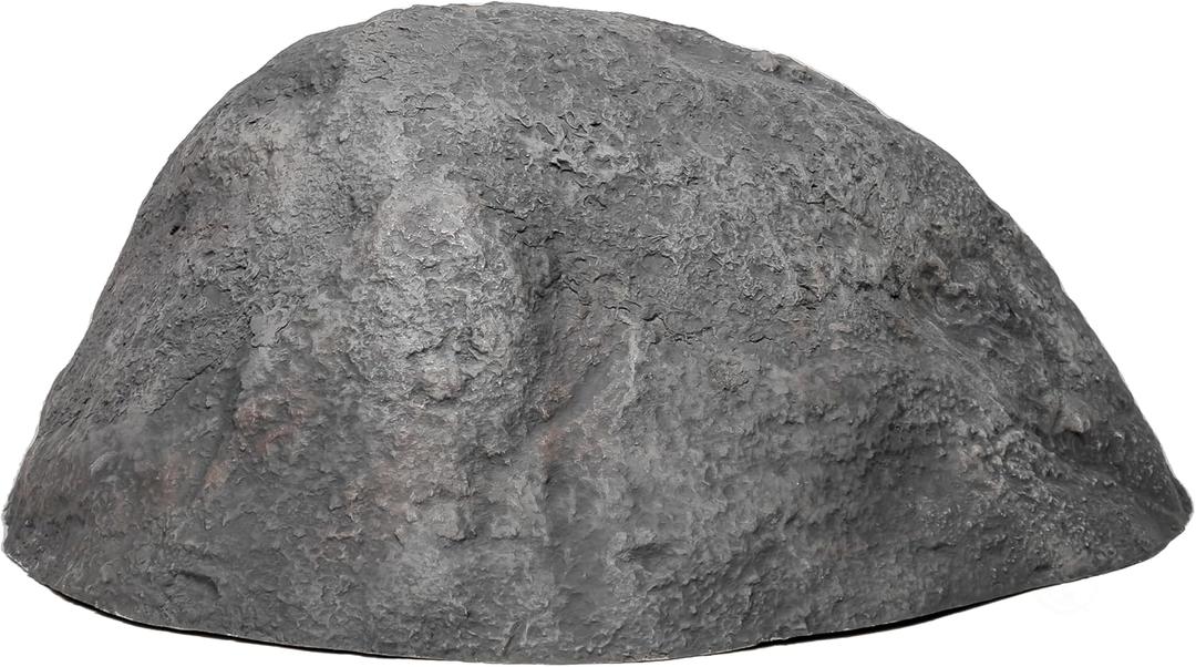 Gardenised QI004479 Outdoor Natural Artificial Round Rock Decor for Gardens, Lawns, and Landscapes - 1 Each