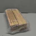 4-Pack Wood Wall Planters with 8 Removable Faux Eucalyptus Stems - Modern Farmhouse Wall Decor for Living Room, Bedroom, Bathroom - Wooden Wall Vases and Fake Eucalyptus for Home Office Decor