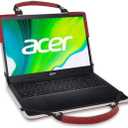 Laptop Case Cover Sleeve for ASUS Zenbook Pro 14 Duo OLED UX8402 UX8402ZA-DB76T with Portable Bag with Bag Handle,Red