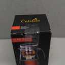 CNGLASS Glass Teapot with Removable Infuser,30.5oz Clear Tea Kettle with One Button Press to Filter the Tea Soup,Loose Leaf and Blooming Tea Maker