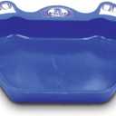 SWIMLINE HYDROTOOLS Plastic-Molded Footbath Soaking Tray for Washing Feet Outdoors Removes Sand & Dirt from House or Pool Heavy-Duty Construction, Textured Non-Slip Surface, XL, Dark Blue