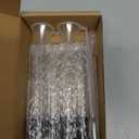 AGENIZ 4Pcs10ml Mini Perfume Spray, Atomizer Glass Bottle Refillable Perfume Bottles, Small Fine Mist Spray Bottle Travel Essential Oil Portable Spray Bottle (10ML/Black)