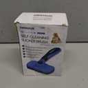 Swihauk Self Cleaning Slicker Brush - Skin Friendly Deshedding Grooming Tool for Dogs & Cats, Suitable for Shedding & Haired Pets, with Pet Supplies Accessories, Blue