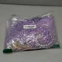 Youmeisha Sexy Fringe Rhinestone Bodysuit Mesh Perspective Women Birthday Party Outfit Team Dance Show Drag Queen Costumes (Purple) Size 12~18