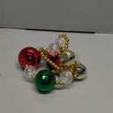 JOYIN Christmas LED Jumbo Bead Necklaces, Xmas Necklaces with Light Up Jumbo Beads in 3 Lighting Modes, Christmas Bulb Necklace for Xmas New Year Accessory for Adult Women Men Family Party