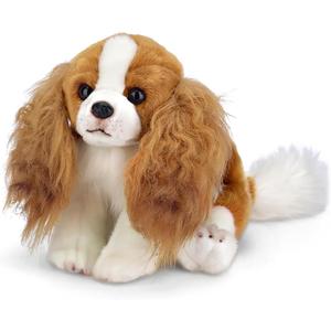 Bearington Sadie Cavalier King Charles Spaniel Plush Stuffed Animal Puppy Dog, 13 inch, for Ages 3-14
