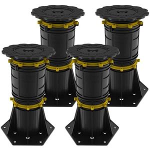 AJOFIEK 2026 Bed Support Legs, 8.3"- 13.4" Adjustable Height Bed Frame Support Legs, Bed Legs Replacement (4-Pack)