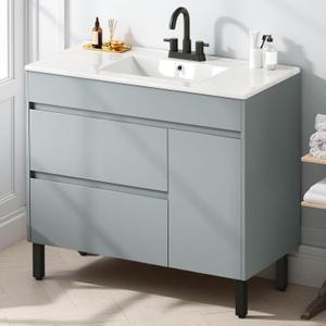 DWVO 36 Inch Bathroom Vanity with Sink