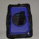 HXCASEAC Case for Samsung Galaxy Tab A9+ Plus 11 Inch, Protective with Screen Protector/Hand Strap/Pen Holder, Sturdy Shockproof for Samsung A9 Plus Tablet Case SM-X210 SM-X216 SM-X218 - Blue