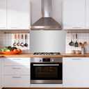 ONEEON Stainless Steel Backsplash Back, 36 x 24 Inch Range Hood Stove
