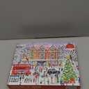 Galison Michael Storrings Christmas in London  1000 Piece Puzzle Fun and Challenging Activity with Bright and Bold Artwork of The London Holiday Season for Adults and Families