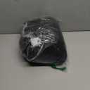 MooMee Bedding Duvet Cover Set 100% Washed Cotton Linen Like Textured Breathable Durable Soft Comfy (Solid Black, Full 80"x90")