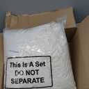 HOMETEX (Not Made in China) Pillow Stuffing 5 LB Bag 100% High-Loft Polyester Stuffing Fiber Fill