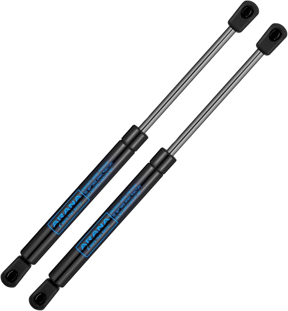 ARANA 12 inch 60Lb Gas Struts, C1615003 12 inch Lift Support Shocks Spring for Weather Guard Pickup Truck Toolbox Lid Luggage Door Camper Shell Truck Cap, Set of 2