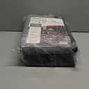 Premium Christmas Ornament Storage Box  Holds up to 72-3 Ornaments + 8 Side Slots for Figurines & Nutcrackers  Holiday Decoration Organizer  Durable 600D Grey Canvas (Gray)