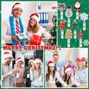 Epakh 8 Pcs Winter Badge Reels Retractable with Alligator Swivel Clip Cute Acrylic Winter Holiday Badge Reel Glitter Snowman Snowflake Christmas Tree Elk Badges Holder ID Card for Nurse Doctor