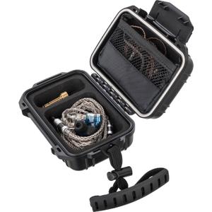 in Ear Monitor Hard Case - IEM, in Ears, Headphones, Earphones, Earbuds. Suitable for KZ ZS10/ZS10 Pro/ZSN/ZST/ZEX/AS10/AS16/ZSN Pro X/YINYOO CCZ Melody Compact - Two Sizes - GIGCASE (Large)