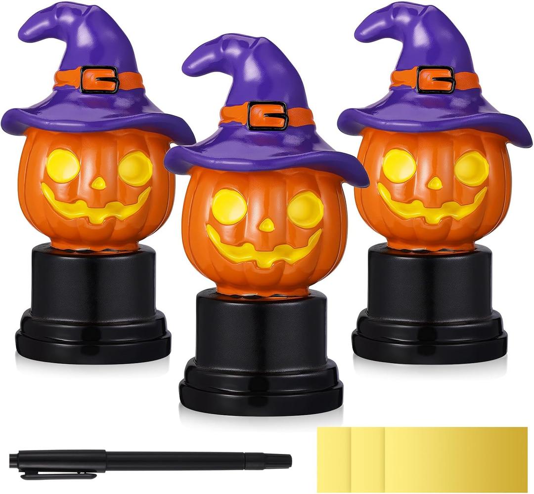 3 Pcs Halloween Trophies with Mark Funny Halloween Costume Trophy for Contest Awards Cosplay Party Prizes Home Decoration Supply