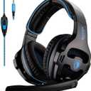 Gaming Headset for Xbox one PS4 (Black)