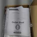 ALLICAVER Outlet Shelf, Bathroom Wall Holder with Built-in Cable Management, Wall Organizer for Smart Home Decor Space Saving Electric Toothbrush Use as Echo Holder (Vertical Decora&Duplex, 2, Pack)