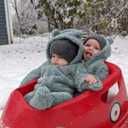 FURTALK Toddler Beanie Baby Boys Girls Beanies Kids Knit Winter Hats for 0-8 Years (02 Mixed Dark Grey)