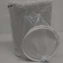 Flarelyare Stuffed Animal Storage Tube with Wheels,Stuff Animal Organizer,Stuffed Animal Zoo Storage, PET Transparent Bucket with Zipper for Kids Toy Organizer,61" X 10"Large Toy Storage Box (White)