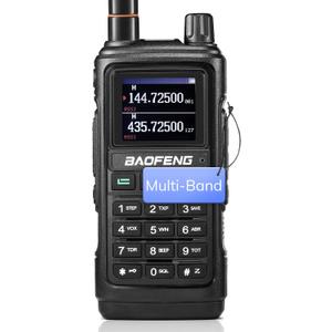 BAOFENG UV-17R Plus Ham Radio Multi-Band Two Way Radio, 7W Long Range Rechargeable Handheld Walkie Talkies with Airband, NOAA Weather Receiving, 2500mAh Battery USB-C Port