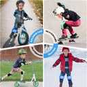 BOSONER Kids/Youth Knee Pads Elbow Pads Wrist Guards Set for 3-15 Years, Child Protective Gear Set for Roller Skates, Cycling, BMX Bike, Skateboard, Inline Skating, Scooter Riding Sports