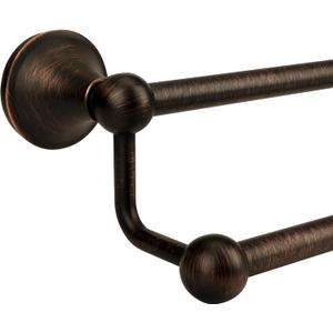 24 inch Double Towel Bar Towel Racks for Bathroom Oil Rubbed Bronze