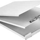 Aluminum Form Holder Storage Clipboard, 12.5" X 9" Silver