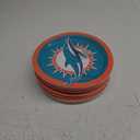 NFL Miami Dolphins Round Paper Plates - 9" (6 Packs of 8) - Perfect for Game Day Parties & Tailgates