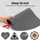 Shelf and Drawer Liner for Kitchen Cabinets, Non Adhesive Drawer Liner, Non Slip Waterproof Shelf Paper Washable EVA Dresser Bathroom Pantry Refrigerator Protector Liner (Dark Grey, 12INx20FT)