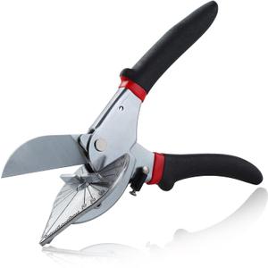 SPEEDWOX Multi Angle Miter Shear Cutter 45 Degree To 135 Degree Miter Cutter Hand Shear Trim Cutter Hand Tool Angle Cutter Tool for Wood Trim Miter Shears for Angular Cutting Molding for Plastic PVC