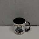 Awesome People Are Born On Groundhog Day Birthday Ceramic Mug, Black/White (11 Ounces)